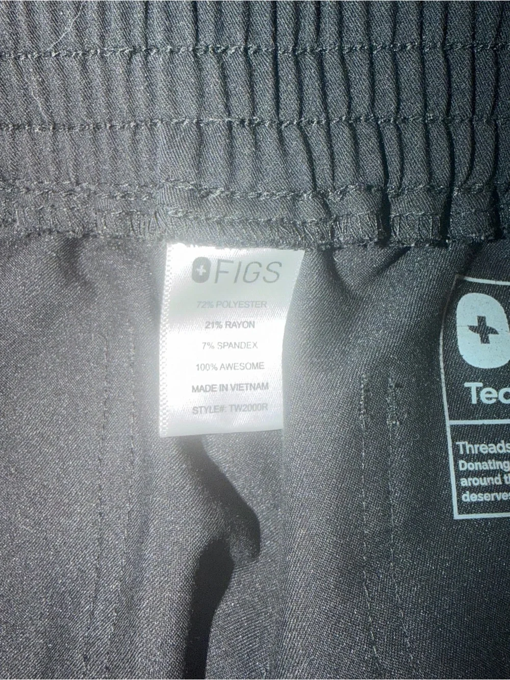 Figs black scrub